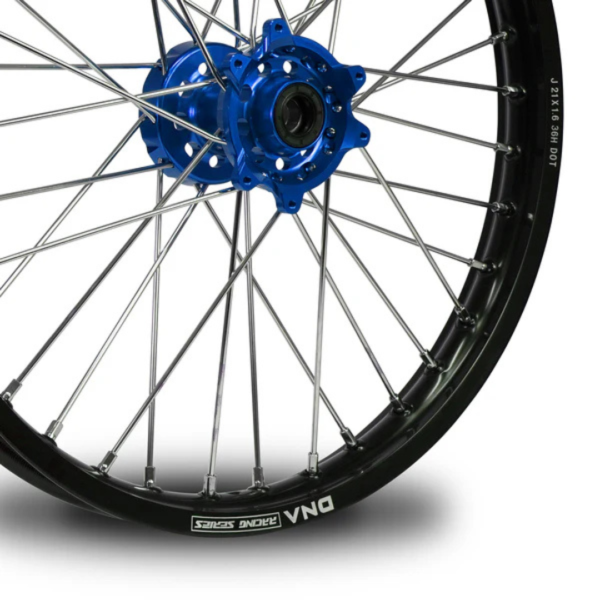 YAMAHA MX WHEEL SET 21"19" CNC BILLET - Image 5